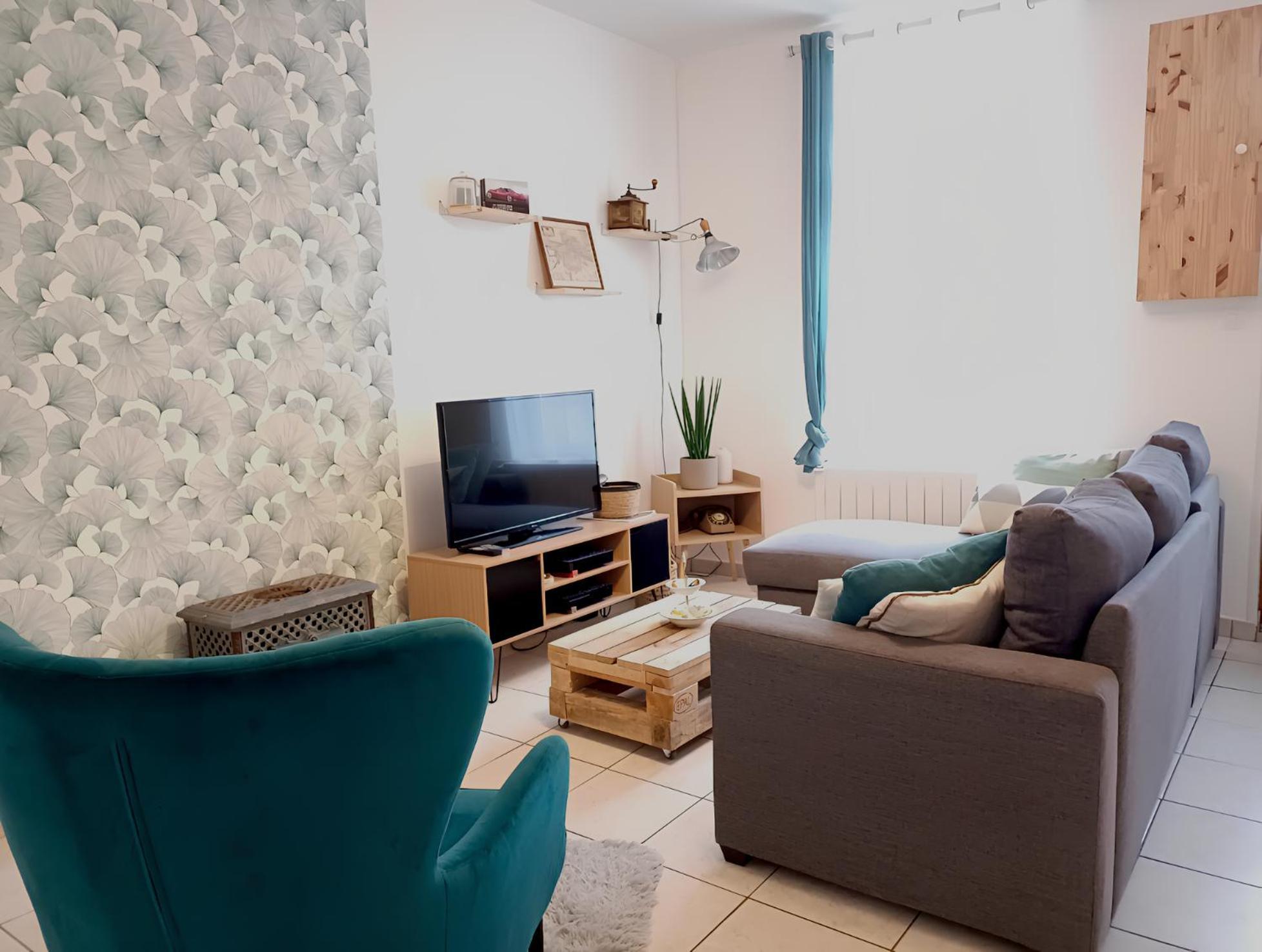 L'Artistique, 4 Lits, 2 Chambres, Stationnement Gratuit, Spacieux, Atypique Амьен Экстерьер фото
