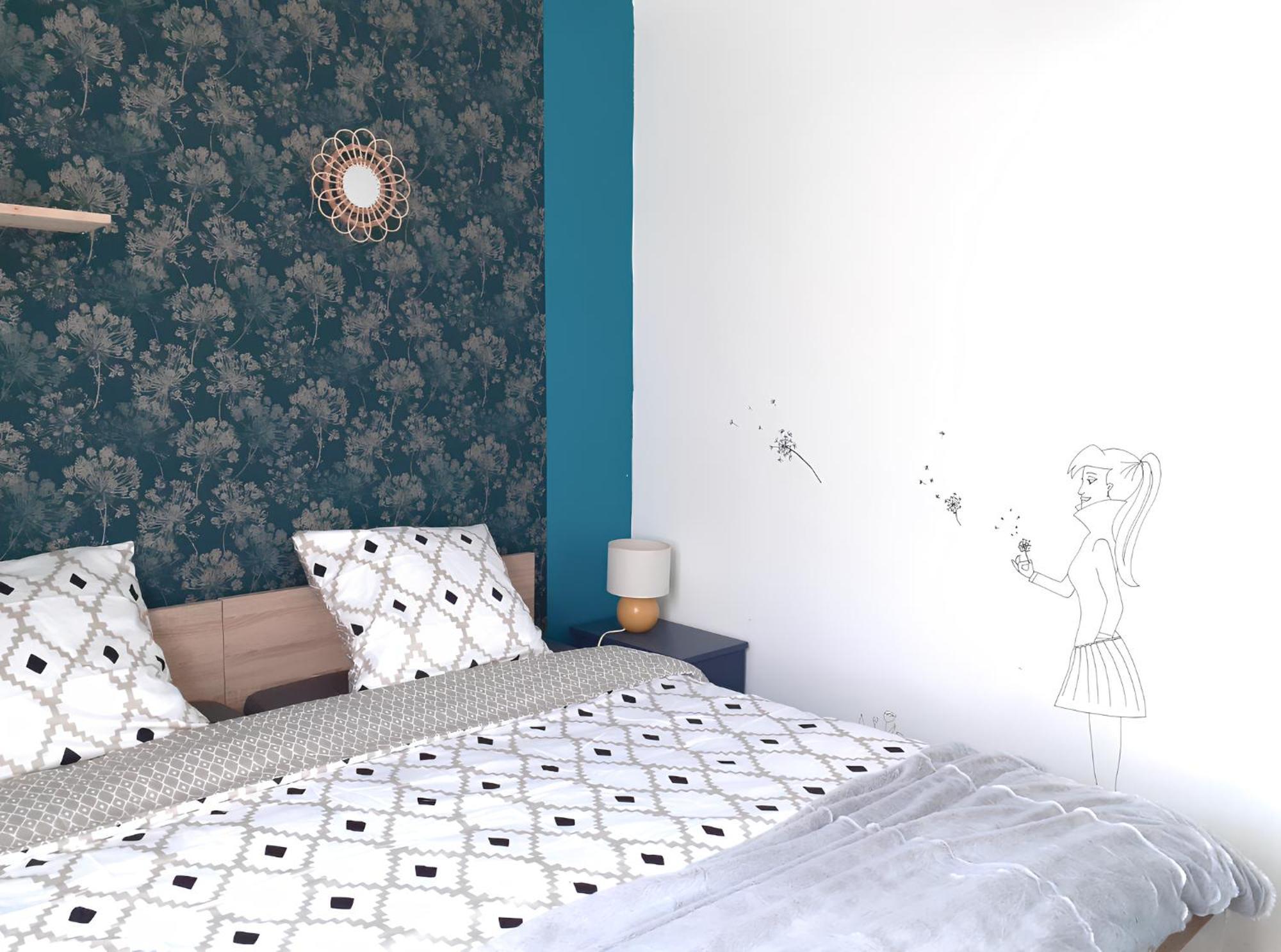 L'Artistique, 4 Lits, 2 Chambres, Stationnement Gratuit, Spacieux, Atypique Амьен Экстерьер фото