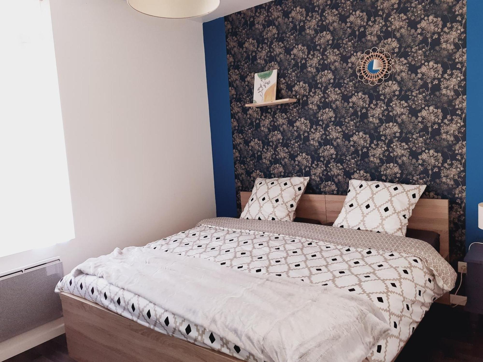 L'Artistique, 4 Lits, 2 Chambres, Stationnement Gratuit, Spacieux, Atypique Амьен Экстерьер фото